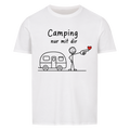 CAMPING NUR MIT DIR MANN - Basic Shirt